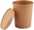 Bol supa -Microwavable Kraft Souper Cups -900ml 04S32CPK COLPAC