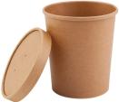 Bol supa -Microwavable Kraft Souper Cups -900ml 04S32CPK COLPAC