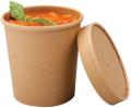 Bol supa -Microwavable Souper Cup and Lid -450ml 04S16CPK COLPAC