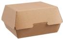 Cutie Burger -Kraft Paperboard Burger Box Clamshell 01CSB1BK COLPAC