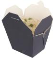 Cutie meniu - Black Microwaveable Paperboard Box – 750ml 01OR1MB COLPAC