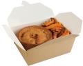 Cutie meniu - Kraft Microwaveable Paperboard Box – 1250ml 01ORBMK COLPAC