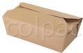 Cutie meniu - Kraft Microwaveable Paperboard Box – 985ml 01OR2MK COLPAC