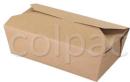 Cutie meniu - Kraft Microwaveable Paperboard Box – 985ml 01OR2MK COLPAC