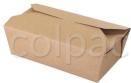 Cutie meniu - Kraft Microwaveable Paperboard Box – 985ml 01OR2MK COLPAC