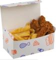 Cutie meniu - Printed Large Rectangular Paperboard Box “Ssupa Snax” 01FC3S COLPAC