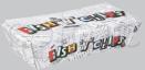 Cutie meniu - Printed Medium Rectangular Paperboard Box ‘Fish ‘n’ Chips’ 01FCB3 COLPAC