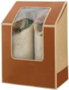 Cutie sandwich – ‘Café Today’ tuck-top tortilla pack (brown) 01TS5TCB COLPAC