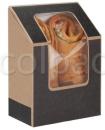 Cutie sandwich ‘Café Today’ tuck-top tortilla pack (dark grey) 01TS5TCS COLPAC