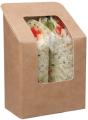 Cutie sandwich – Self-seal Wrap Pack (kraft) 01TS5SSK COLPAC