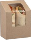 Cutie sandwich – Tuck-top wrap pack (kraft) 01TS5TKR COLPAC