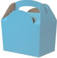 Cutie sandwich - Bright blue paperboard box with handle 01MBBRBL COLPAC