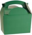 Cutie sandwich - Green paperboard box with handle 01MBGREE COLPAC
