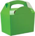 Cutie sandwich - Lime paperboard box with handle 01MBLIME COLPAC