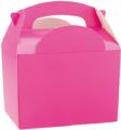 Cutie sandwich - Pink paperboard box with handle 01MBPINK COLPAC