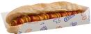 Cutie sandwich -Printed Large Hot Dog Open Ended Tray “Ssupa Snax”–25cm 01HD3S COLPAC