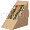 Cutie sandwich -Rear Loading Sandwich Pack, kraft 01ST11W2 COLPAC