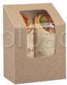 Cutie sandwich Tuck-top wrap pack (kraft) 01TS5TKR COLPAC