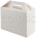 Cutie sandwich - White Paperboard Carry Pack Box – Large 01CP1PL COLPAC