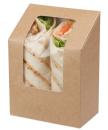 Cutie sandwich Zest™ – Kraft Paperboard Tuck-Top Wrap Pack 01TS5KC COLPAC