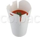 Cutii Meniu -White Tuck-top Food Tub -500ml 04FT1 COLPAC