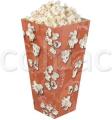 Cutii Popcorn -White and Red Stripes Medium Paperboard Carton -1695 ml 01PCBO2E COLPAC