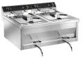 Friteuza dubla 12+12 litri cu robinet, top, electrica, FRE120L
