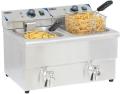 Friteuza dubla 8+8 litri cu robinet, top, electrica,CFEV82, CASSELIN