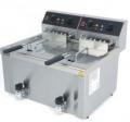 Friteuza dubla 8+8 litri cu robinet, top, electrica, FE-9+9, SAMMIC