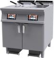 Friteuza electrica cu sistem de filtrare automat al uleiului, dubla, 36 litri, F2/18-78ETDP, LOTUS