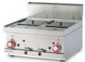 Friteuza top, gaz, dubla, 8+8 litri, linia 600, F2/8T-66G LOTUS