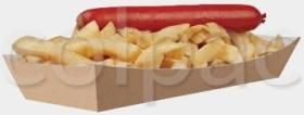 Cutie cartofi prajiti -Small Tray (kraft) 01FCB1KR COLPAC#1
