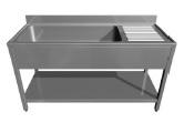 Spalator 1 cuva mare cu picurator si polita 2000x700x850#1