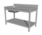 Masa cu spalator si 1 polita 1200x700x850#1