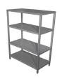 Rastel cu 4 rafturi pline, reglabile 1200x600x1800#1