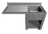 Spalator 1 cuva, tip dulap, picurator, spatiu masina spalat 1400x700x850#1