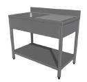 Spalator 1 cuva cu polita si picurator 1200x600x850#1