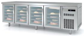 Masa frigorifica congelare, patiserie, 4 usi de sticla, MCPV-250 CORECO#1