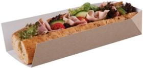 Cutie sandwich -Kraft Paperboard Open Ended Tray 01HD3KR COLPAC#1