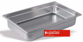 Vascheta cu baza sandwich, GN 1/1, INOX PRO, P1104F1, PUJADAS#1