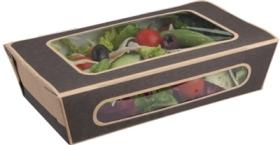 Bol Salata -Printed Paperboard Salad Pack Grey ‘Café Today’ -1000 ml 01SP2TCS COLPAC#1