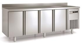 Masa refrigerare cu o cuva, 4 usi si rebord MRGF-250 CORECO#1
