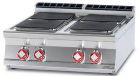 Masina gatit 6 plite patrate, top, electrica, linia 900, PCQT-912ET, LOTUS#1