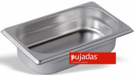 Vascheta gastronorm inox, GN 1/4, INOX PRO, P141501, PUJADAS#1