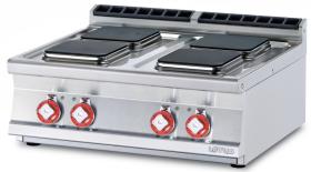 Masina gatit 6 plite patrate top, electrica, linia 700, PCQT-712ET, LOTUS#1