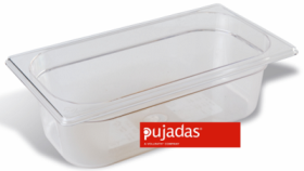 Vascheta policarbonat transparent, GN 1/3, P1306BF, PUJADAS#1