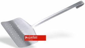 Spatula inox monobloc, perforata pentru peste, P314300, PUJADAS#1