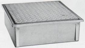 Sifon patrat armat cu capac SIF PC 600#1