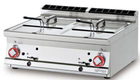 Friteuza top, gaz, dubla, 13+13 litri, linia 700 F2/13T-78G LOTUS#1