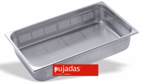 Vascheta gastronorm inox, perforata, GN 1/1, INOX PRO, P110402, PUJADAS#1